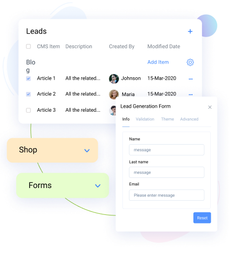 lead generation form